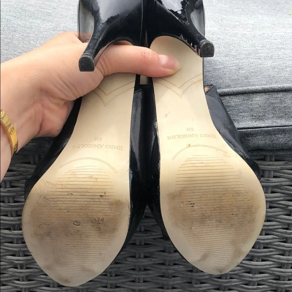 Enzo Angiolini black platform